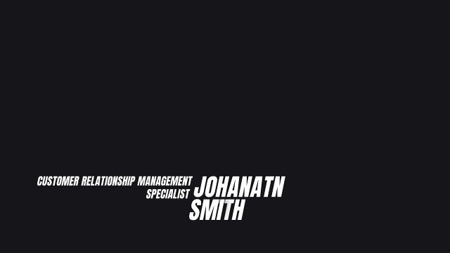 Slanted Italic Professional Name Title Lower Thirds for Adobe After Effects