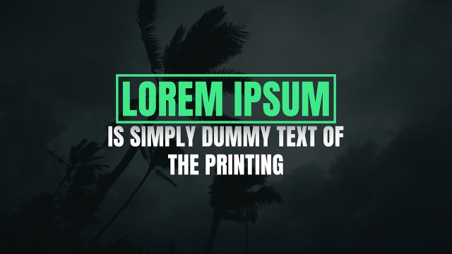 Simple Outline Box Corporate Titles with Two Line Teal Accent Premiere Pro MOGRT