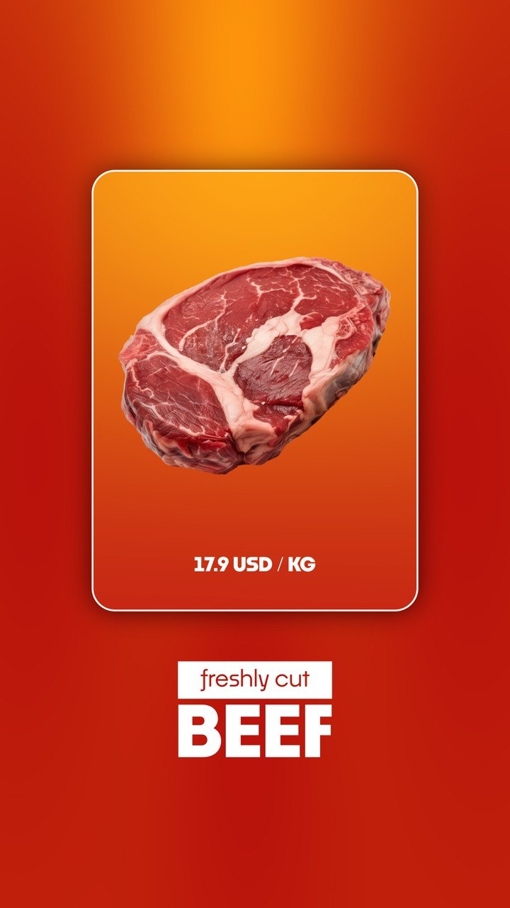 Vertical Product Promo with Translucent Panel Price Tag After Effects Template