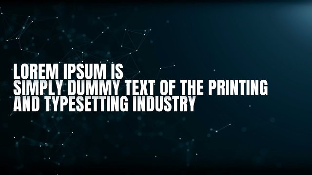 Editorial Paragraph Text Animation with Soft Character Fade After Effects Project