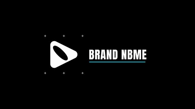 Wide Glitch Logo Opener with Underlined Brand Name Premiere Pro MOGRT