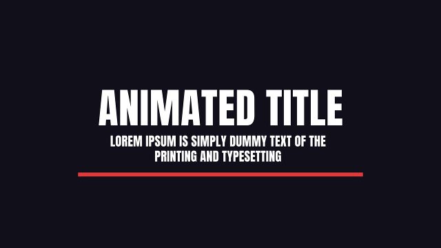 Fast Elegant Text Effects and Title Pack Premiere Pro Template