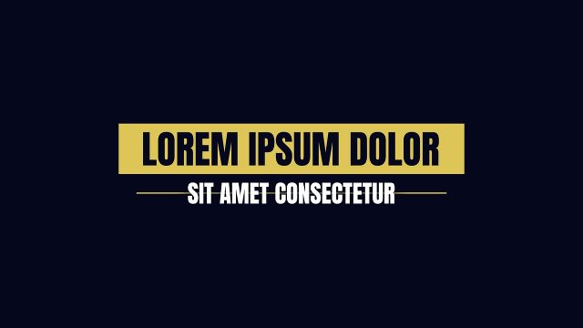 Clean Corporate Text Animations