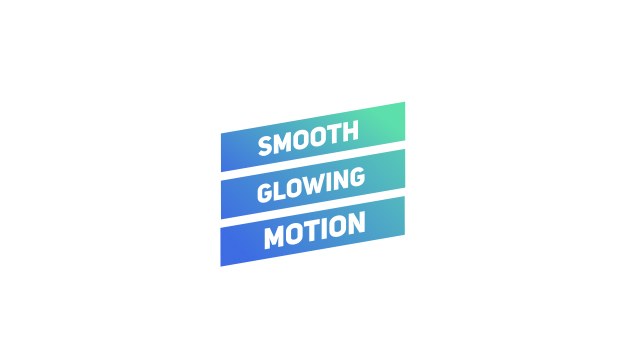 Promo Title: Angled Gradient Ribbons – Free Premiere Pro Template