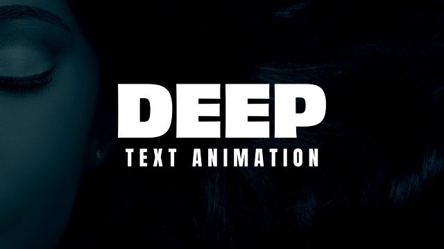 Deep 3D Letters Corporate Text Animations featuring Spaced Caption Premiere Pro MOGRT