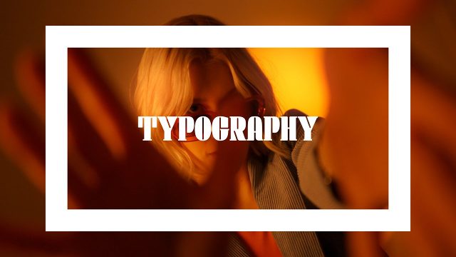 Corporate Picture Frame Serif Title Animation Premiere Pro Template