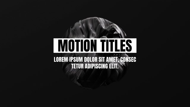 Trendy Animated Text MOGRT Template