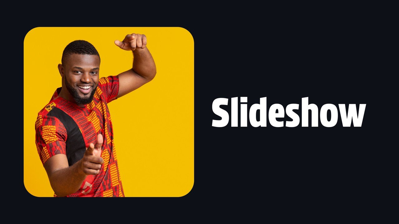 Cheerful Picture Slideshows featuring Bright Tile Duo Premiere Pro MOGRT