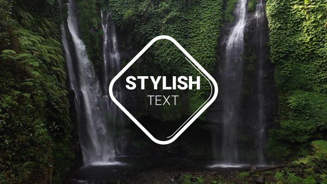 Stylish Text Animation Free After Effects Template for Modern Motion Graphics