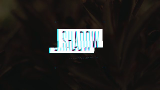 Glitch Intro with Street Text Reveal for Gaming in After Effects 4K