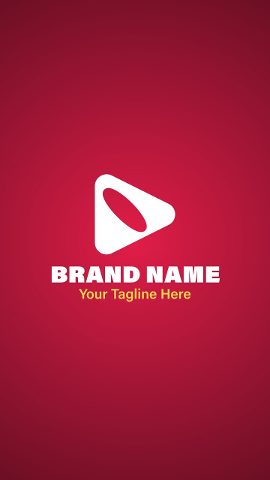 Professional Vertical Logo Reveal Animation