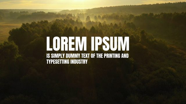 Cursor Block Typing Style Caps Titles with Paragraph After Effects Template