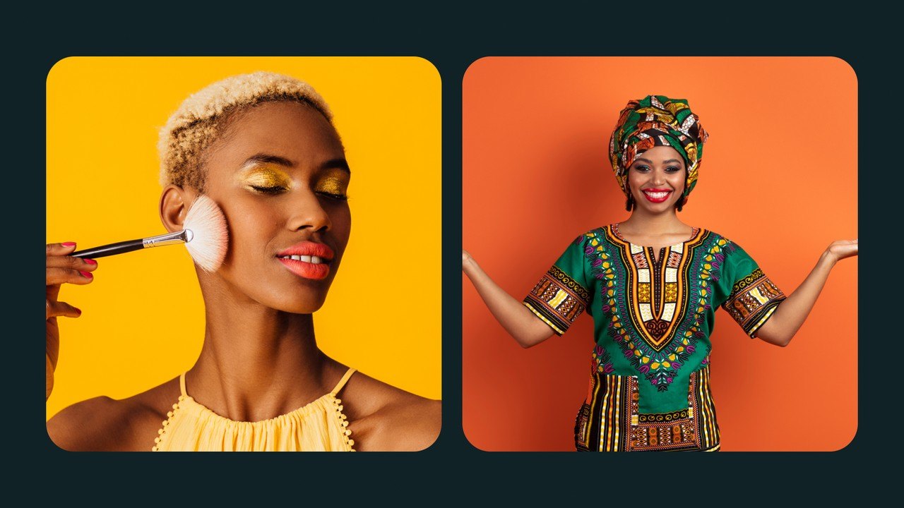 Sliding Curved Cards Photo Slideshow After Effects Template
