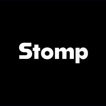 Square Stomp Intro Text Animation with Rapid Hits After Effects Template