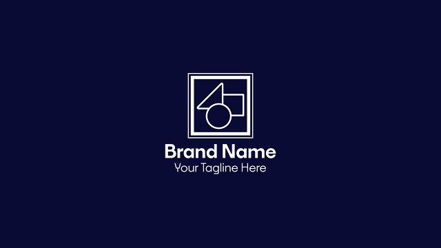 Animated Double Frame Square Logo Intros Video Templates for Premiere Pro