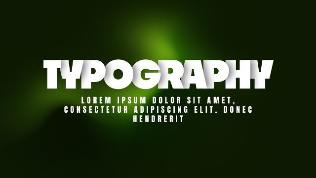 Simple and Bold Text Effects MOGRT for Premiere Pro