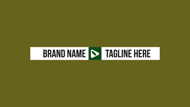 Free After Effects Logo Strip Lockup Logo Animation for Client Presentations