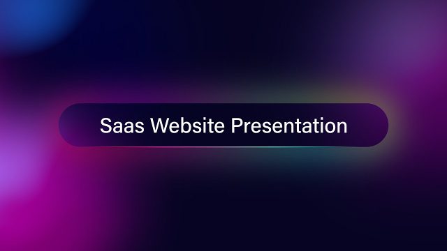 SaaS Web App Launch Video Premiere Pro MOGRT with Performance Dashboard Mockups