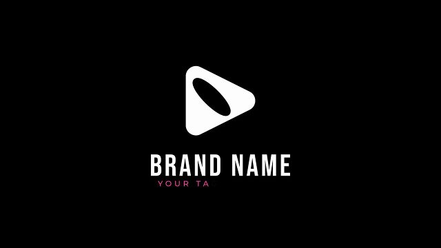 4K Floating Color Bars Glitch Logo Reveals Premiere Pro MOGRT
