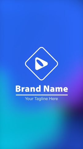 Clean Vertical Logo Intros for After Effects