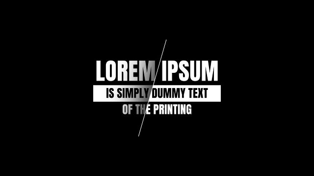 Smooth Three Line Stack Text Animations featuring a White Strip MOGRT for Premiere Pro