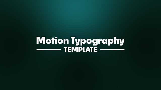 Sentence Heading Animations with Glowing Line Tag Premiere Pro MOGRT