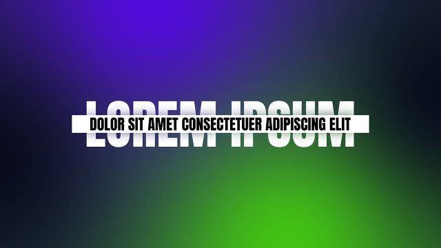 Elegant and Dynamic Text Animations