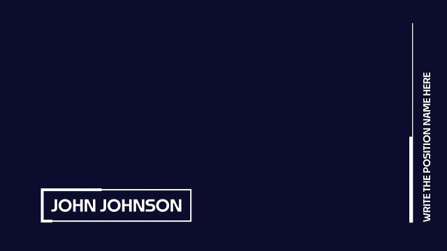 Elegant Corporate Brand Lower Thirds