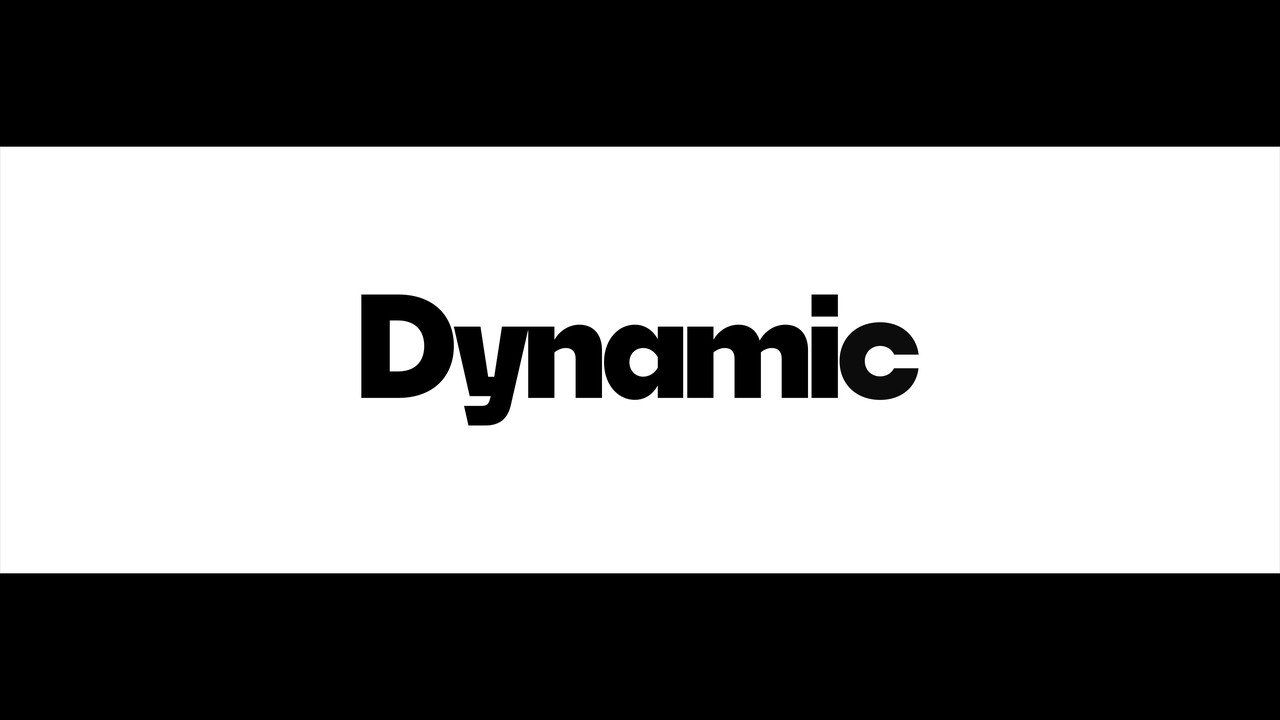 4K Cinematic Stomp Typography inside a White Letterbox Strip After Effects Template