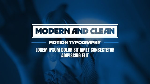 Corporate Framed Headline Stack Typography Animation Premiere Pro Motion Graphics Template