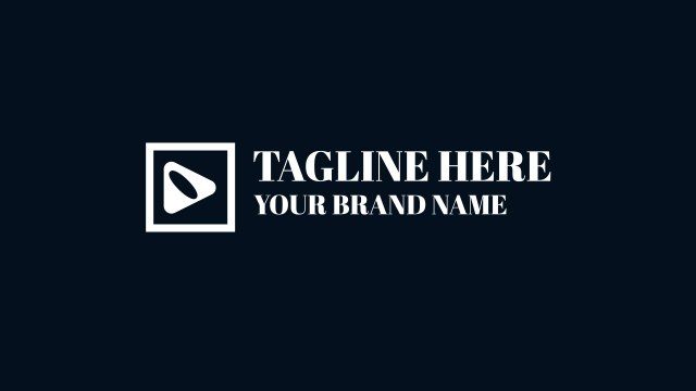 White Wipe Icon Tagline Logo Intro for After Effects Free Download