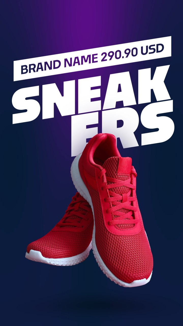 Black Friday Sport Word Sneaker Drop Premiere Pro PRPROJ Template