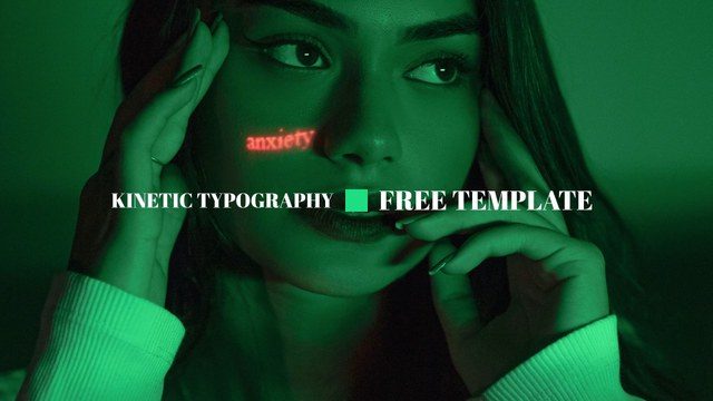 Kinetic Typography Free Template for After Effects with Energetic Text Animations