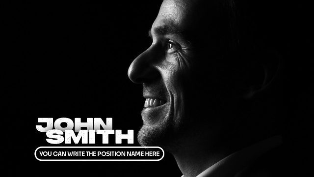 Rounded Role Pill Name Title Lower Third After Effects Template