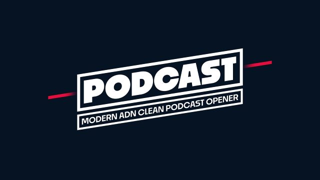Slanted Podcast Intro Title Animations Premiere Pro Video Template