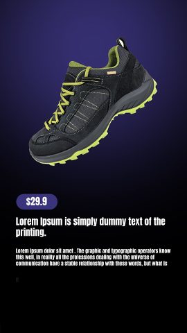 Vertical Black Friday and Cyber Monday Spotlight Product Story with Price Pill After Effects Template