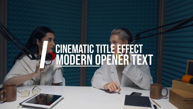 Bold Bar Opener Headline MOGRT for Movie Trailers – Free Premiere Pro