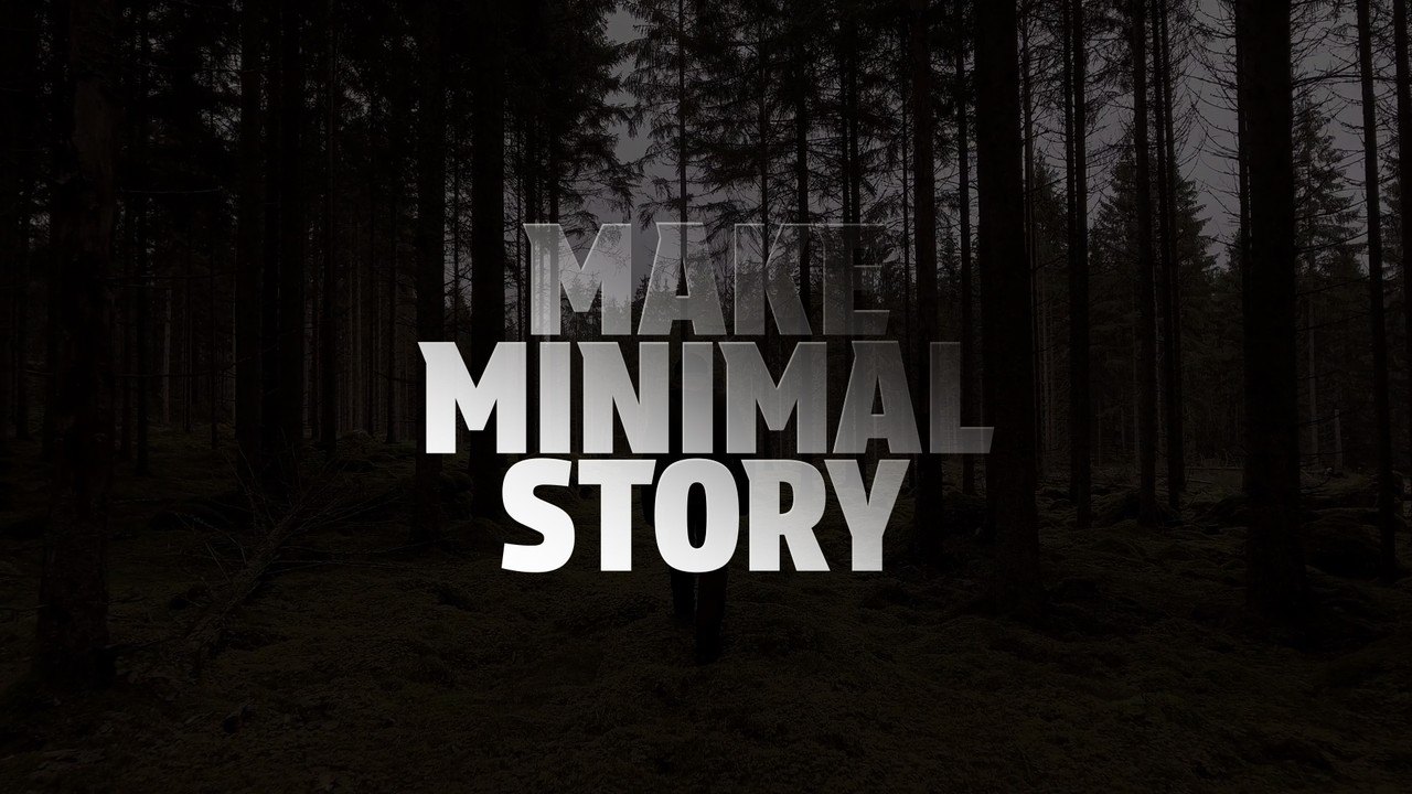 Condensed Caps Animated Title Stack with Faded Top Line After Effects Template