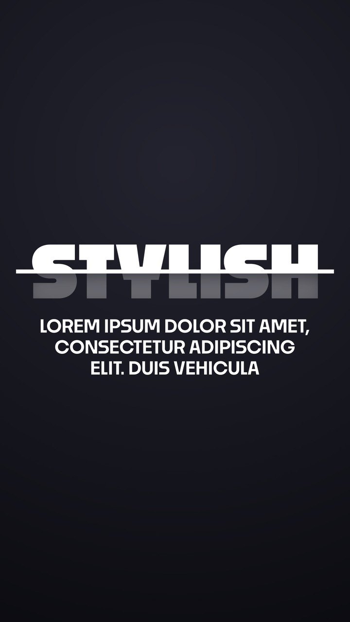 Vertical Crossed Out Word Animated Typography and Notes Premiere Pro MOGRT