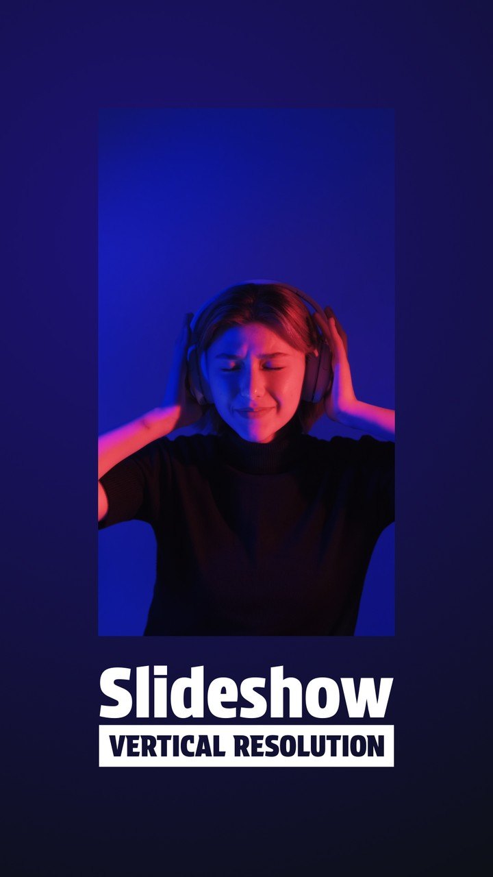 Vertical Slideshows featuring Small Photo Tiles and Diagonal Cuts Premiere Pro MOGRT