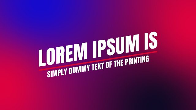 Editable and Stylish Headlines