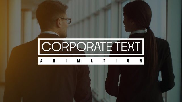Premiere Pro Modern Thin Frame Corporate Titles with Wide Tracking MOGRT