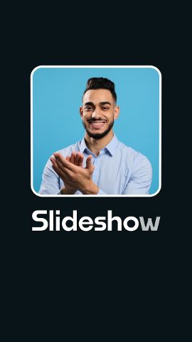 Vertical Photo Slideshows with Assembling Tiles After Effects Template