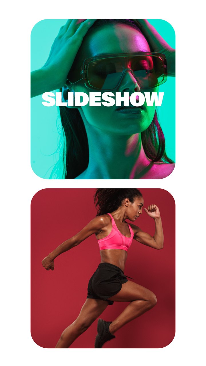 Soft Card Athlete Promo Vertical Slideshow Premiere Pro MOGRT