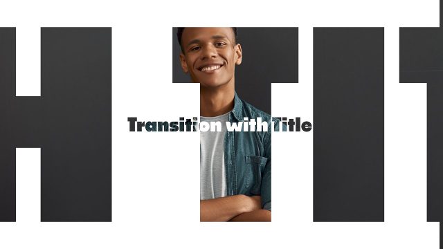 Elegant Big Text Transitions