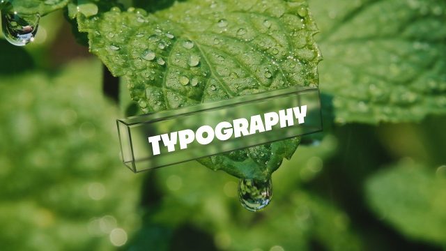 Glassmorphism Card Single Word Title Animation After Effects Template