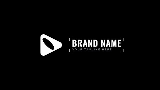 Side Lockup Glitch Logo Openers with Sound FX Premiere Pro MOGRT