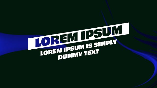 Spaced Letters Collapse Corporate Text Animation into a Label Title After Effects Template