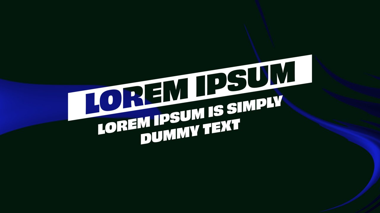 Spaced Letters Collapse Corporate Text Animation into a Label Title After Effects Template