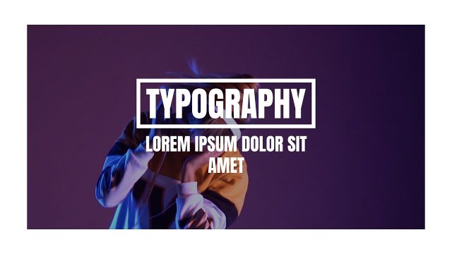 Animated Corporate Framed Headline with Subtitle Typography MOGRT for Premiere Pro